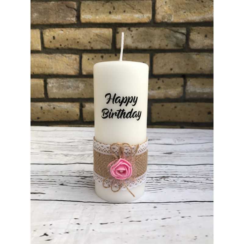 Candle Happy Birthday