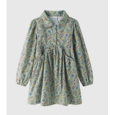 Girl's Long Sleeve Knit Dress 2
