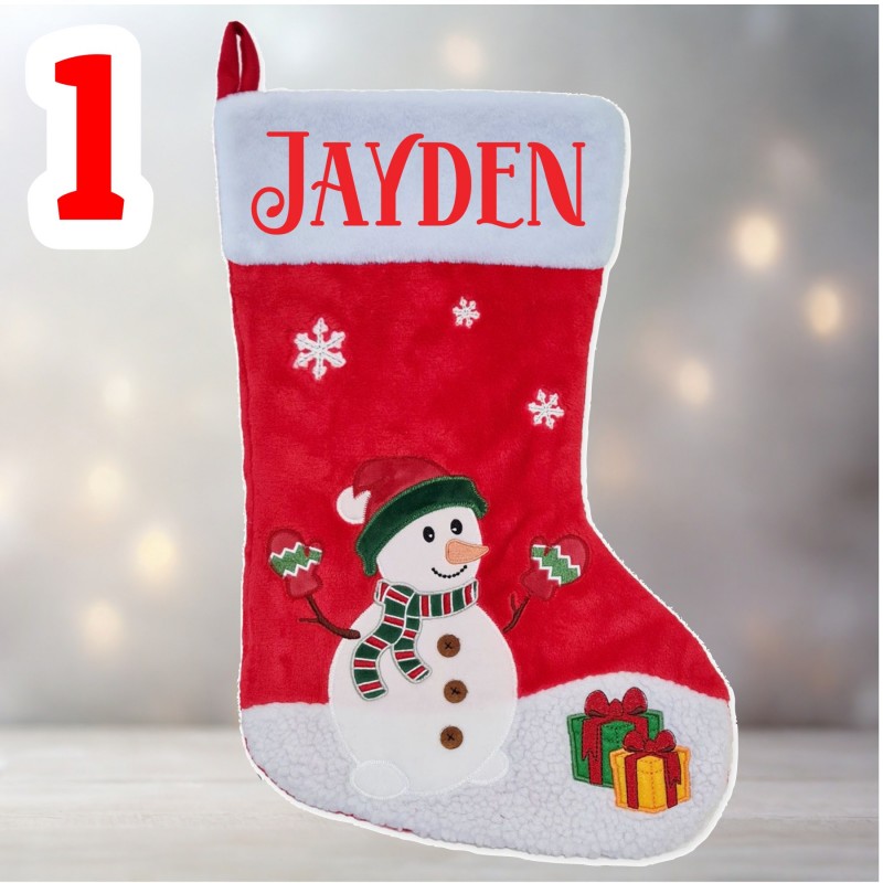 Personalised Christmas Stocking -...