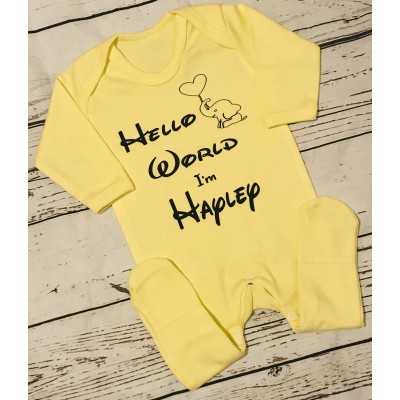 Hello World Baby Grow...