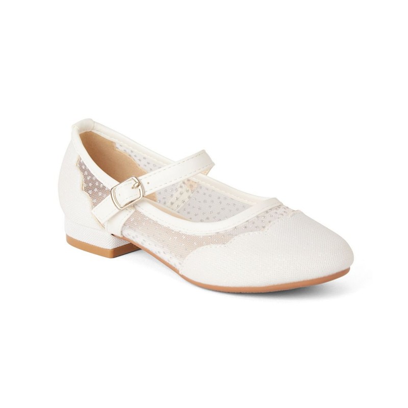 Communion Girls Shoes Skyla off white