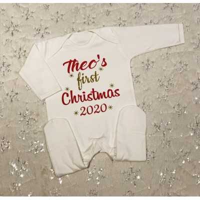 First Christmas baby grow...