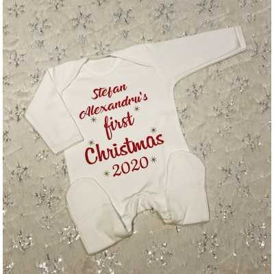 First Christmas baby grow...