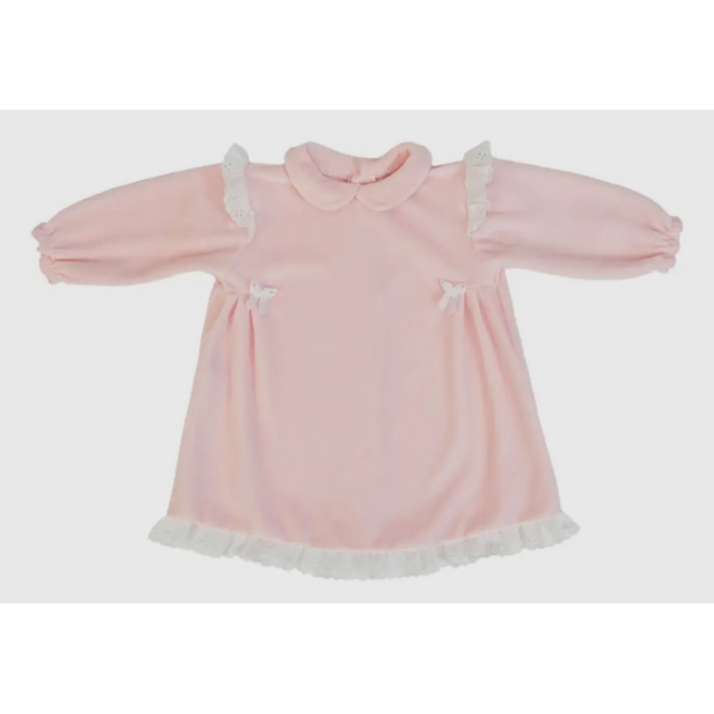Dress pink velour