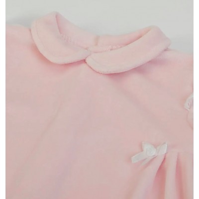 Dress pink velour 2