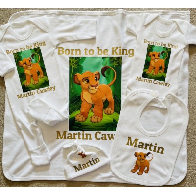 Personalised Lion King baby...
