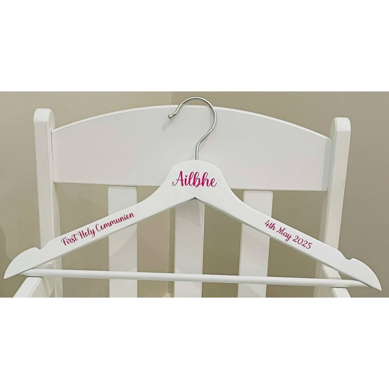 Personalised Communion Hanger