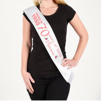 Personalised Birthday Sash