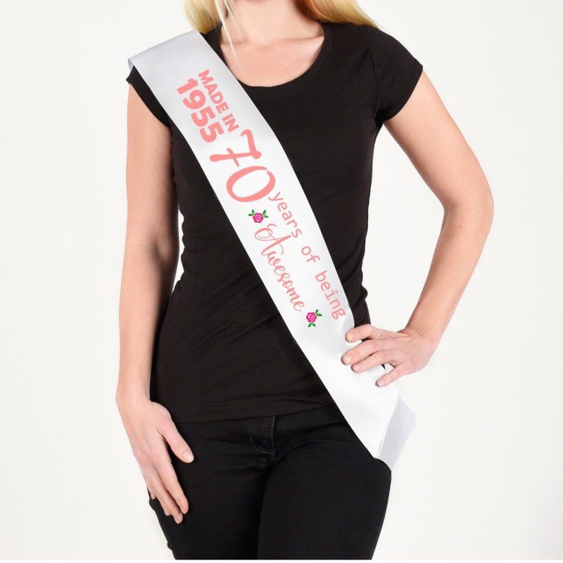 Personalised Birthday Sash