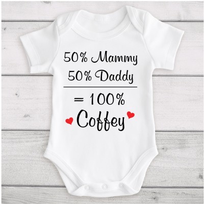 Personalised Baby Vest 100%