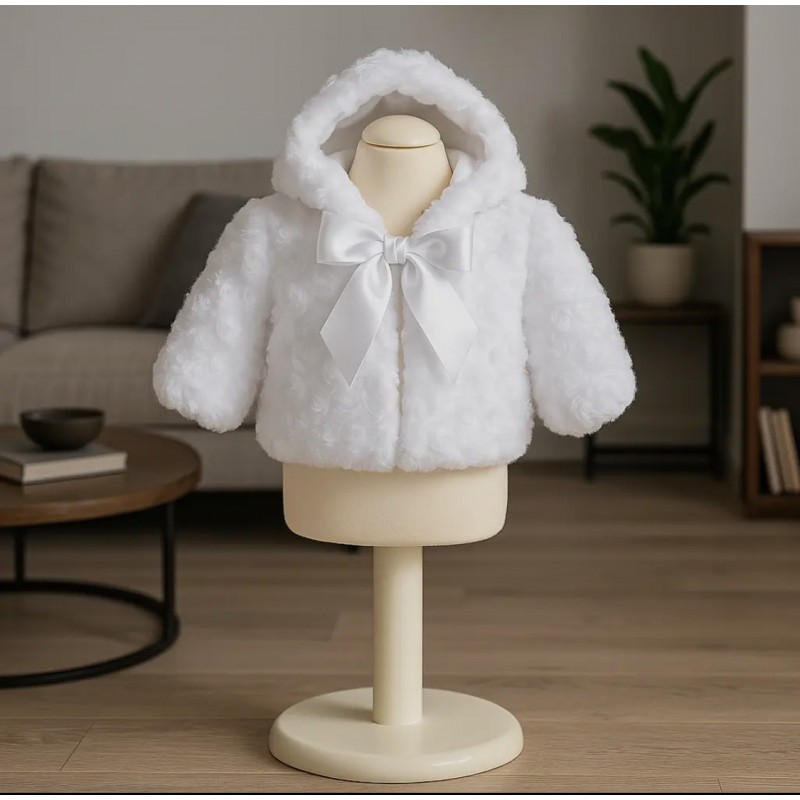 Baby Girl Jacket, Christening Bolero,...