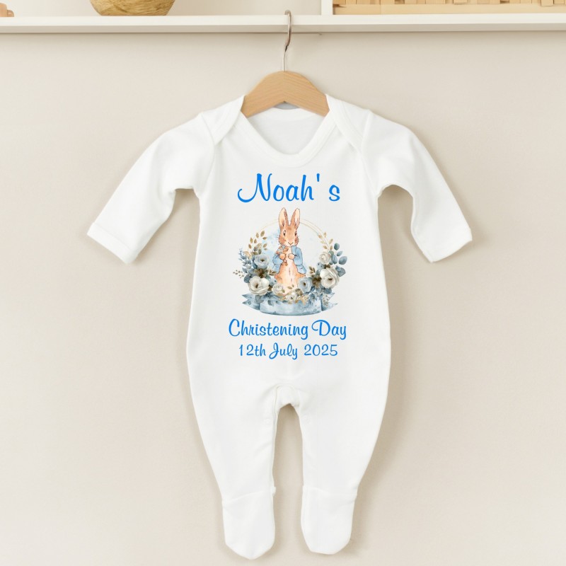 Personalised Christening baby grow...
