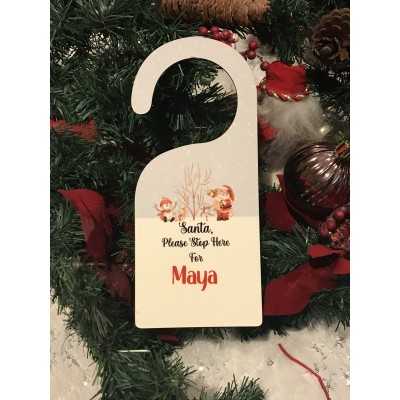 Christmas door...