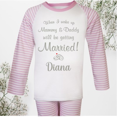 Personalised Wedding pyjamas