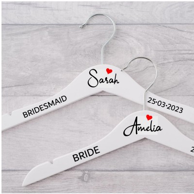 Personalised Wedding Hanger