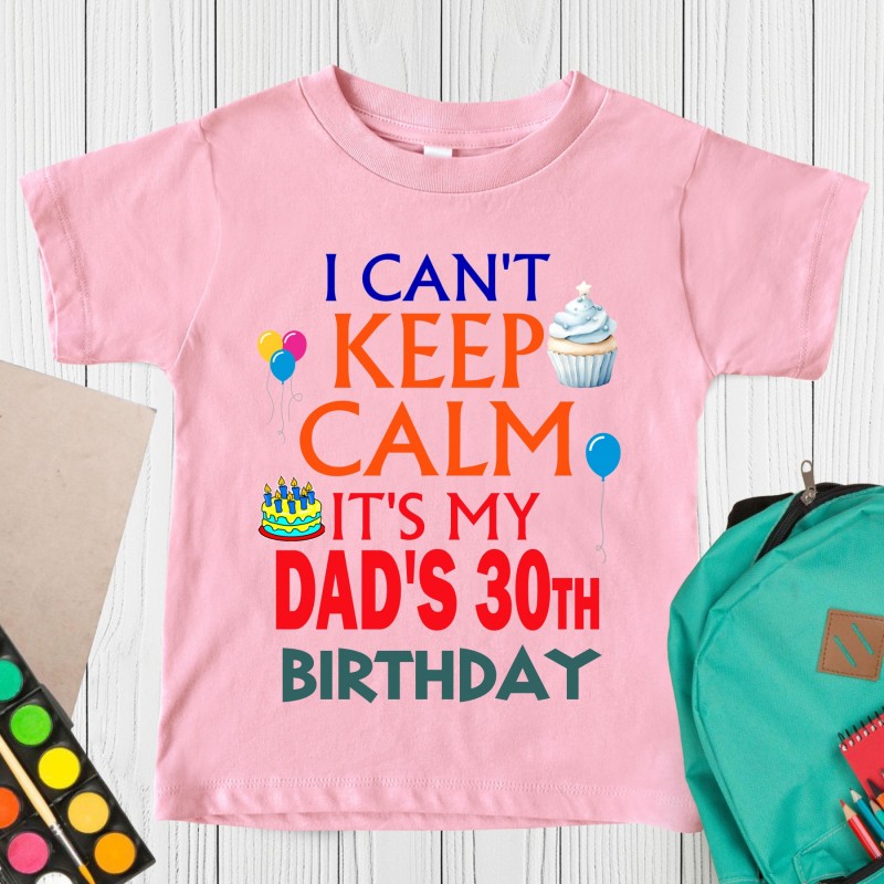 Personalised T-shirt Dad's Birthday