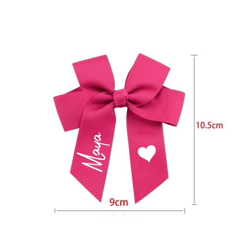 Personalised School Bow-various colors