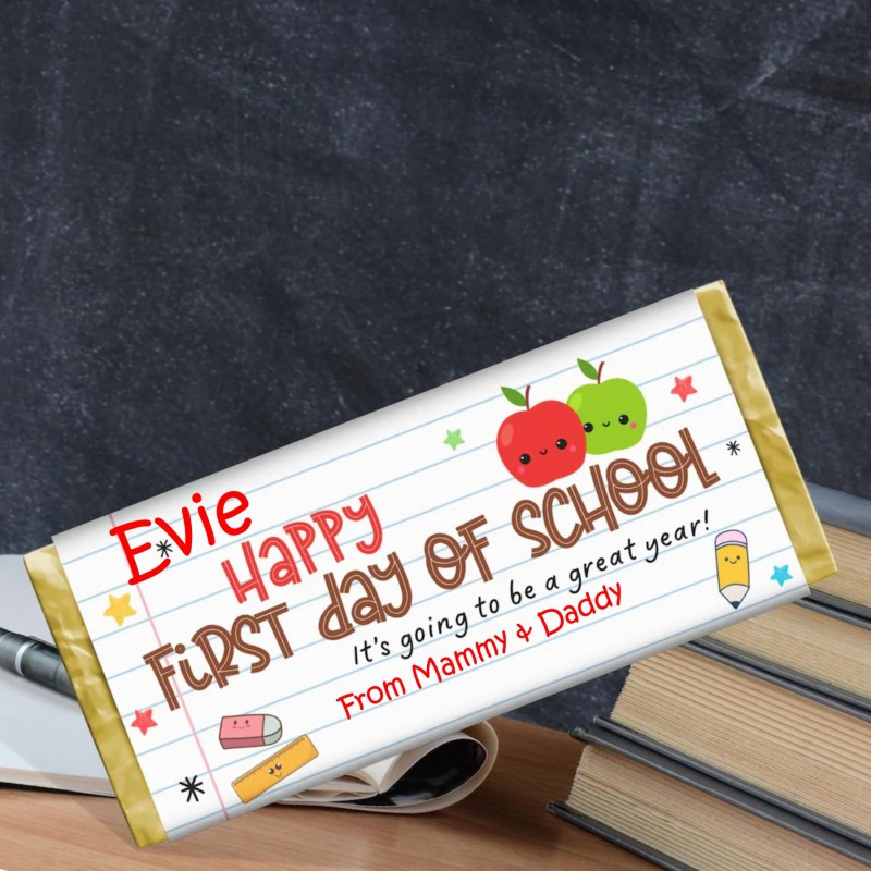 Personalised Back to School Chocolate...