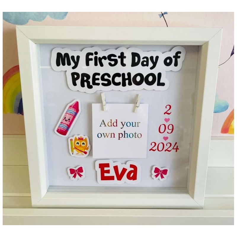 Personalised First Day Of Preschool...