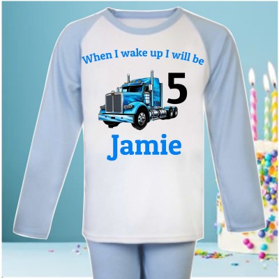 Personalised Truck Birthday...