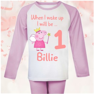 Birthday Pjs Peppa Princess