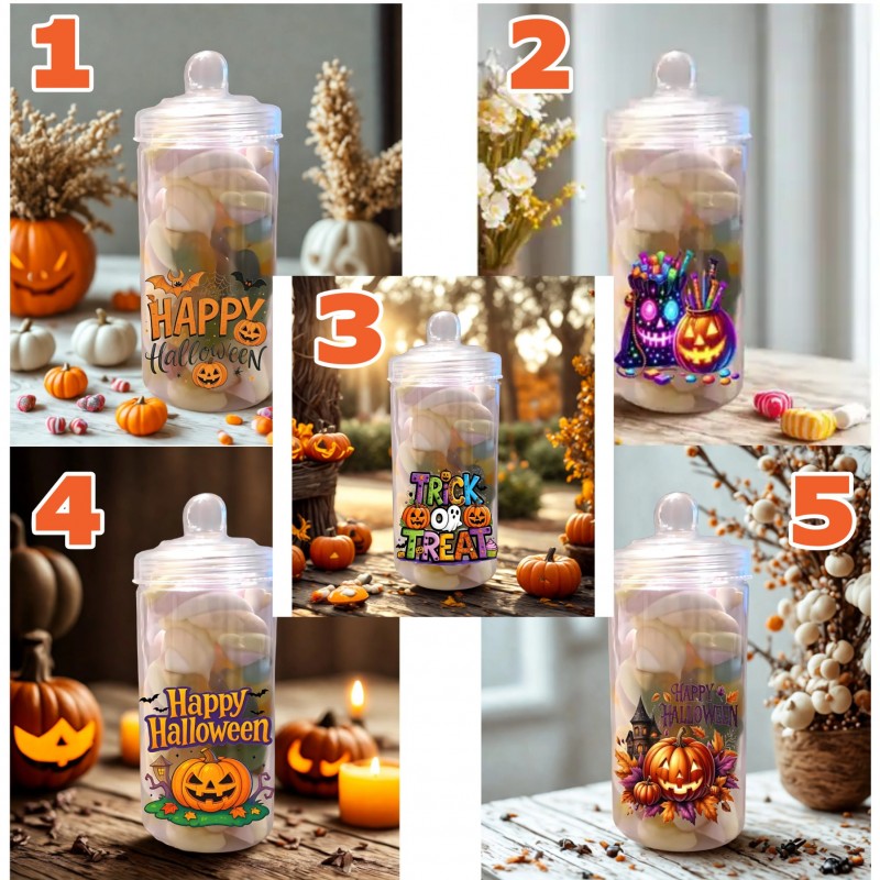 Personalized Halloween Sweet Tub