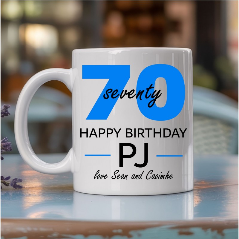 Personalized Birthday Mug