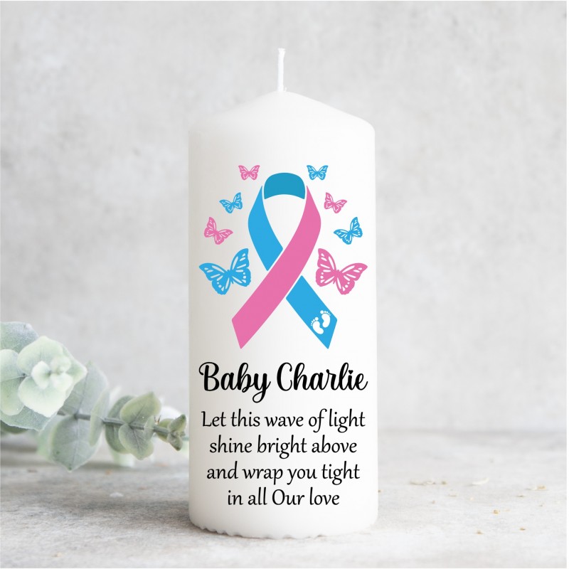 Personalised Baby and Infant Loss Candle