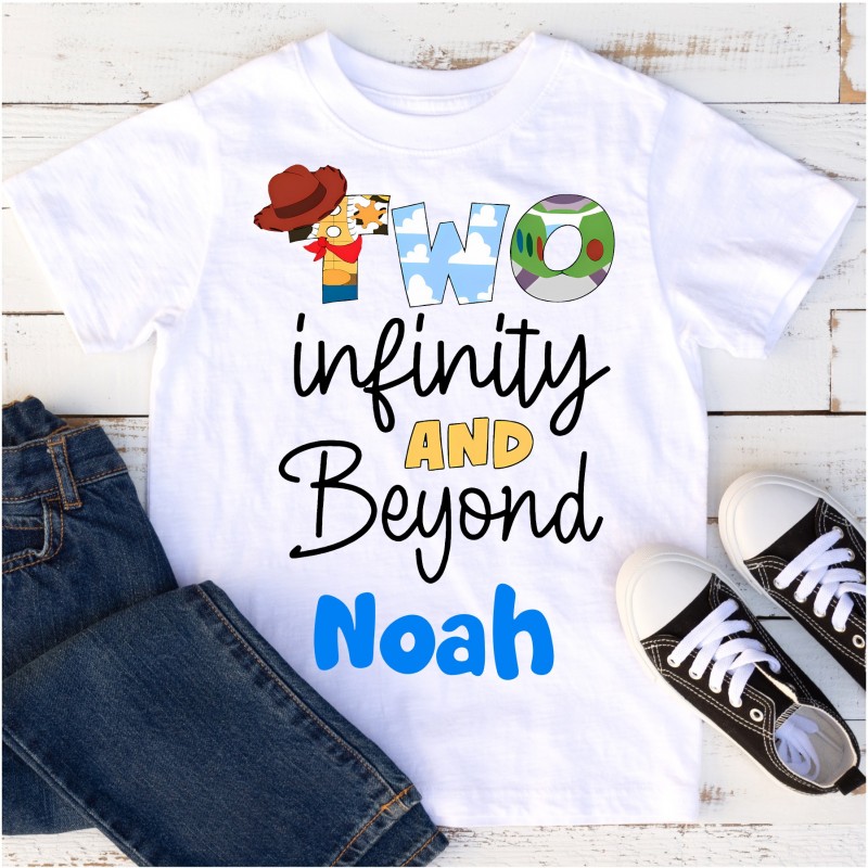 Personalised Second Birthday T-shirt...