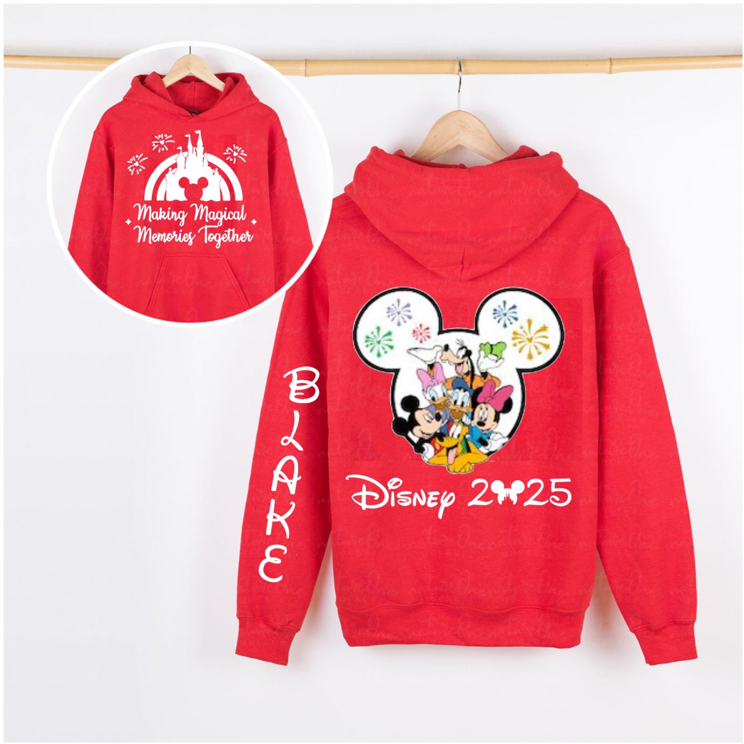 Personalised Disney Trip Hoodie men/lady Personalised Disney Trip Hoodie men/lady
