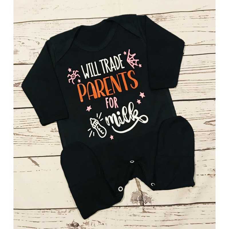 Trade parents for milk baby grow