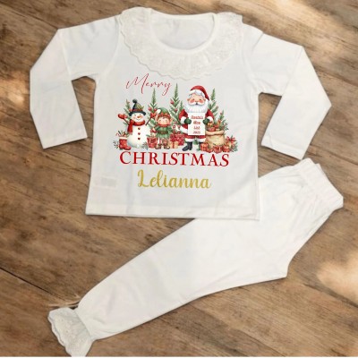 Personalised White Frill...