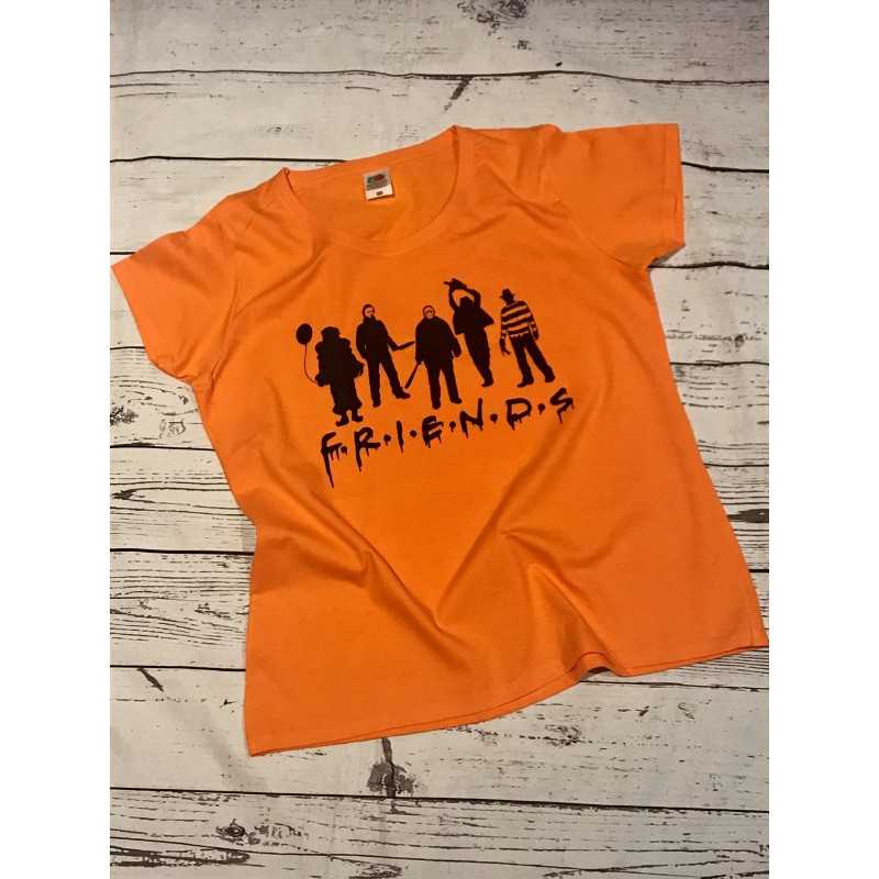 Friends Halloween Orange t-shirt
