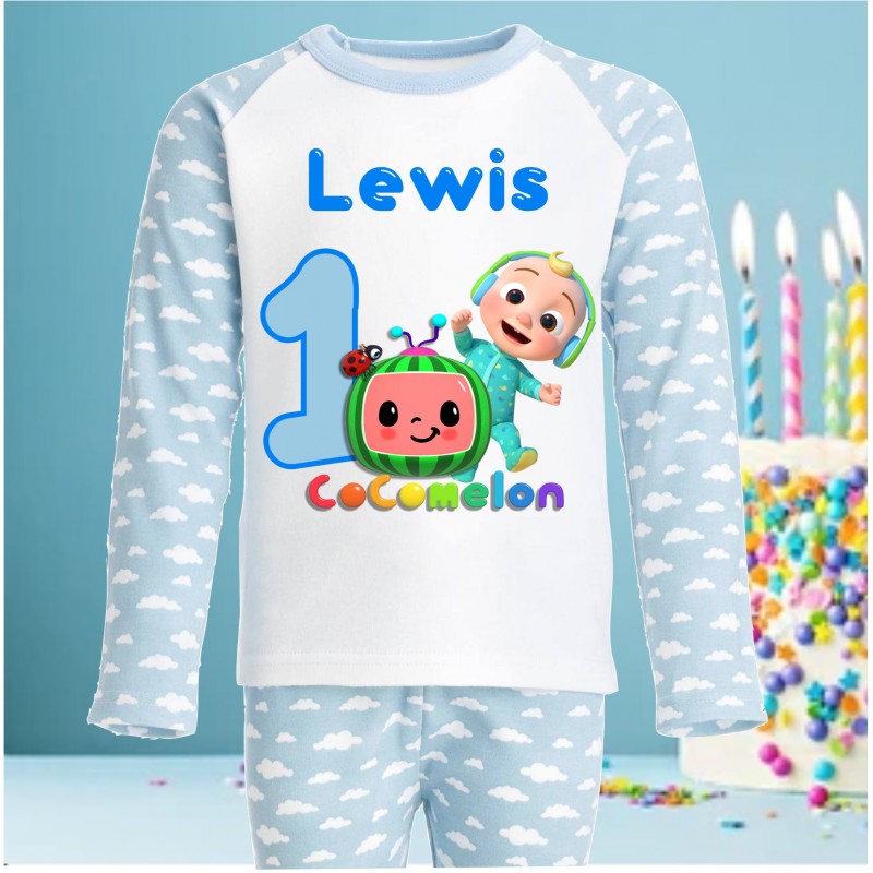 Personalised Cocomelon Birthday Pyjamas