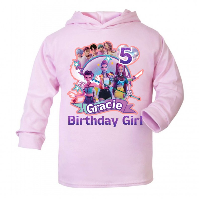 Personalised Birthday Hoodie K-Pop