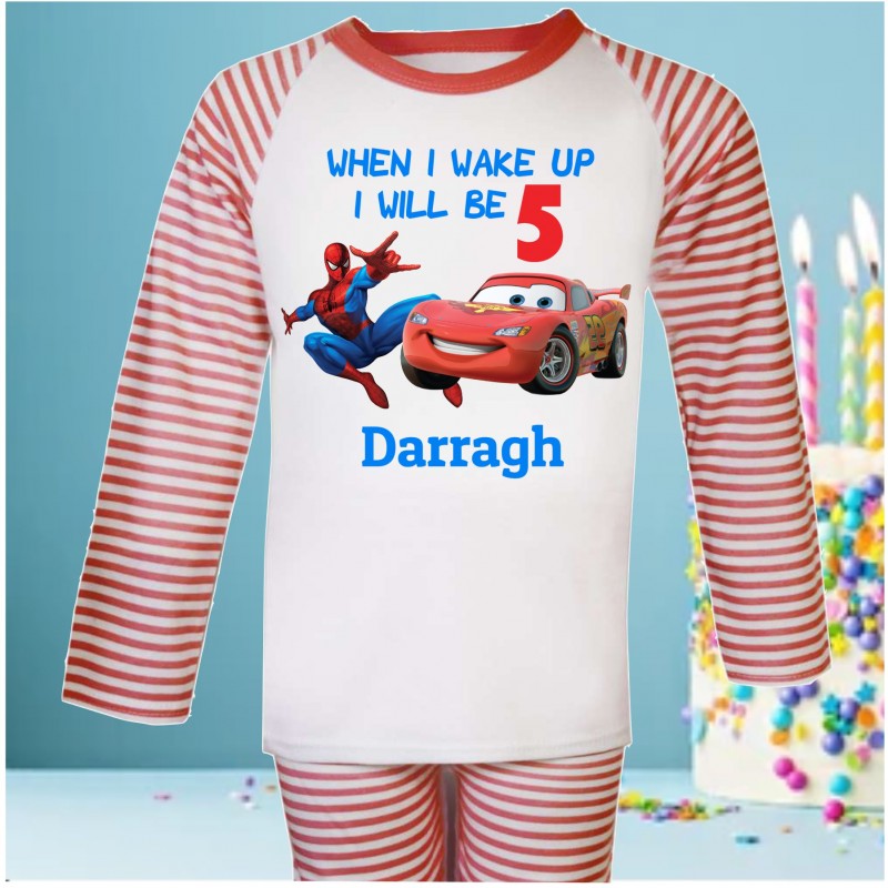 Personalised Spiderman and Lightning...