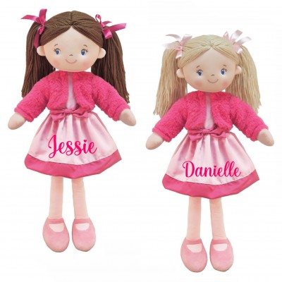 Personalized Soft Rag Doll...