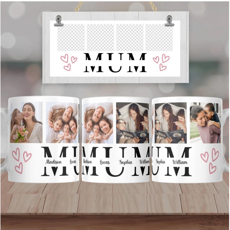 Personalised Mother's Day photo mug