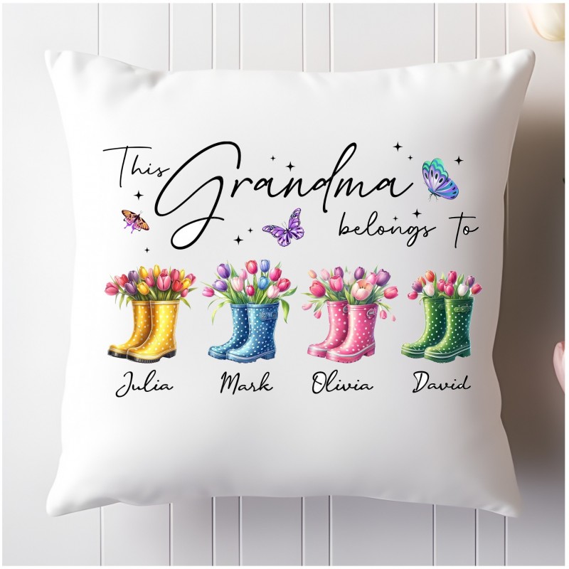 Personalised Mother's Day cushion...