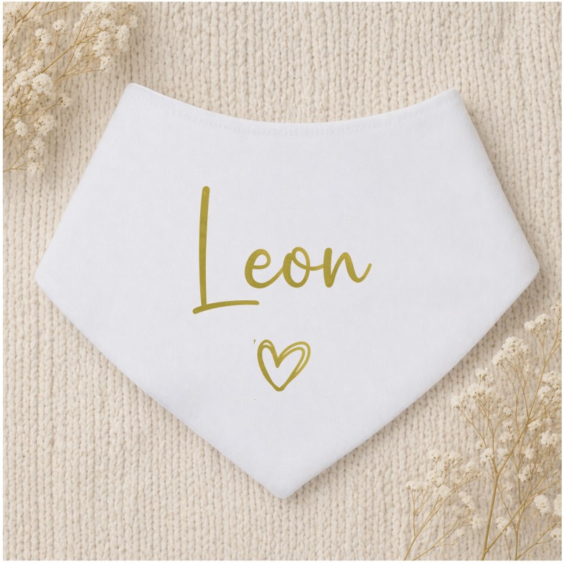 Personalised Baby Bandana Bib -...
