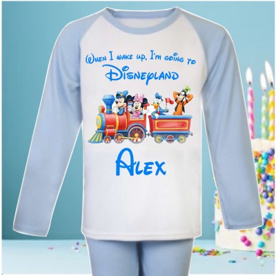 Personalised Disneyland Pjs