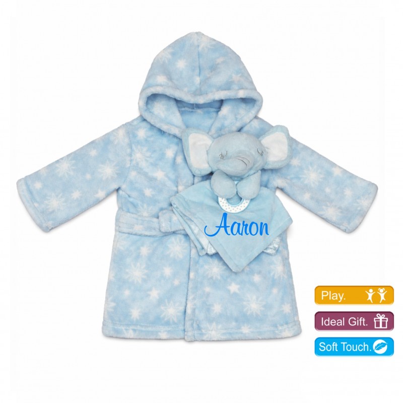 Personalised Comforter & Bathrobe...