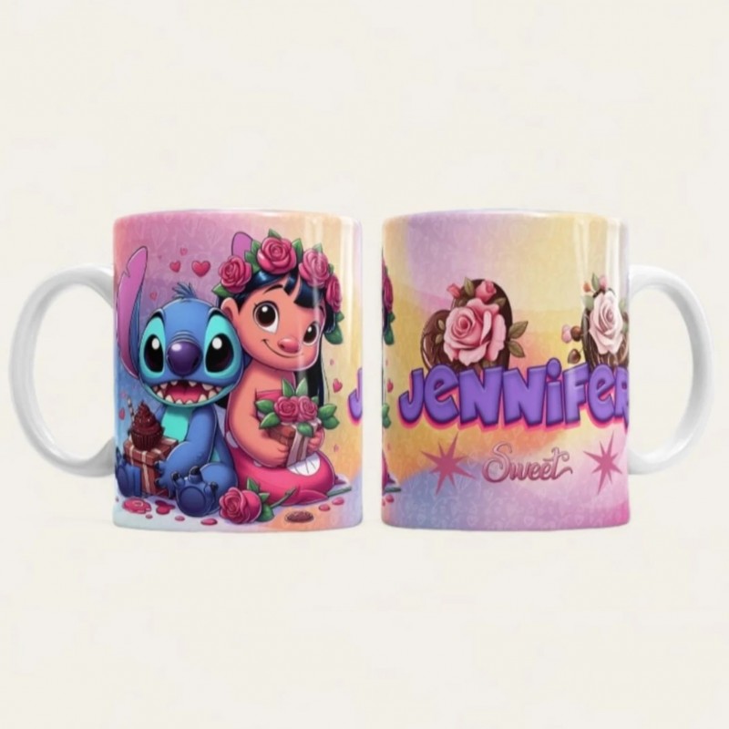 Personalized Lilo & Stitch Mug