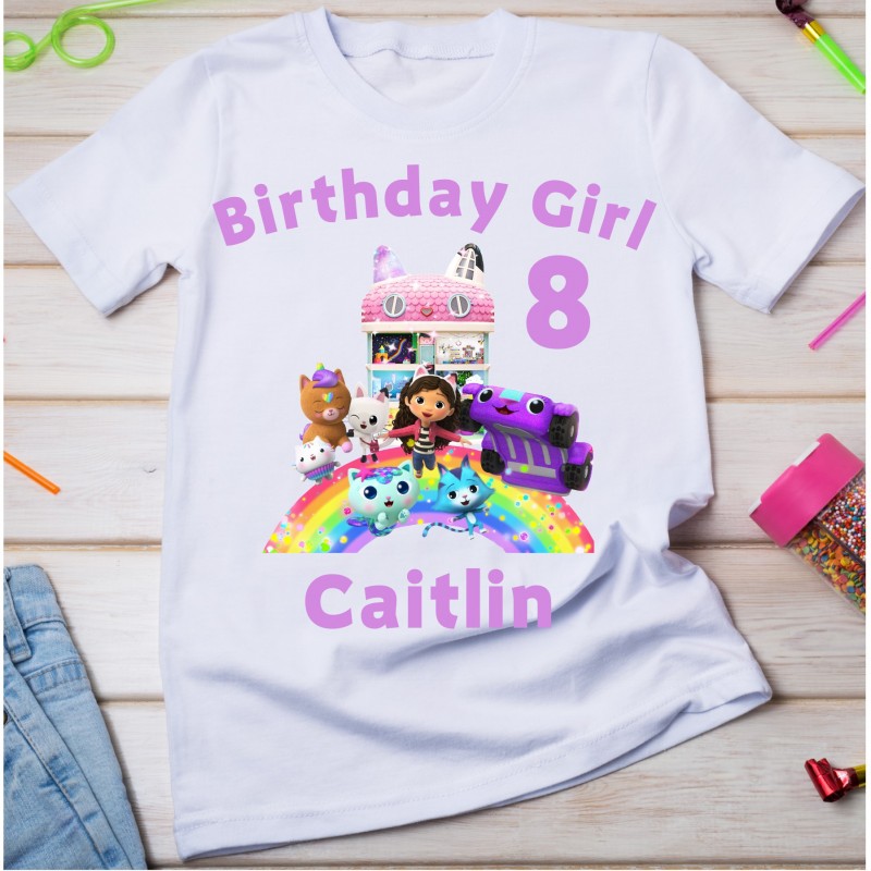 Personalised Birthday T-shirt Gabby...