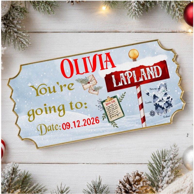 Personalised Lapland Ticket