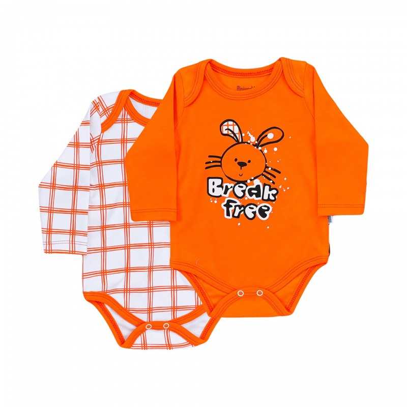 2pc baby vest set bunny print