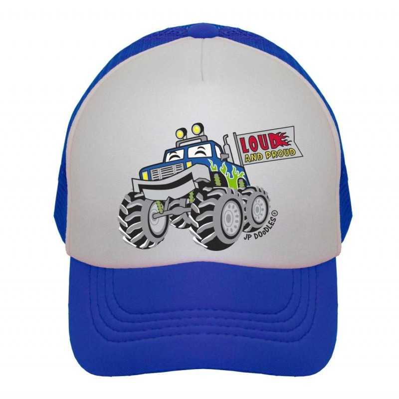 Monster Truck Kids Trucker Hat